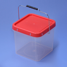 10L Plastic Square bucket