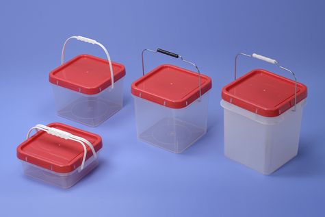 12L Plastic Square bucket